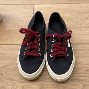 Superga x Sandro collab shoes